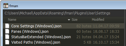 fman Settings plugin files