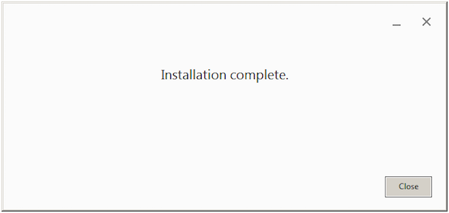Omaha install complete