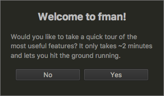fman tutorial